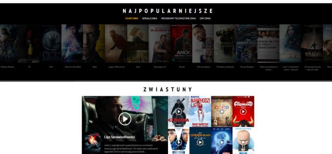 Nowa strona Filmwebu 2