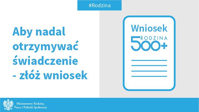 500 plus od sierpnia nowe wnioski.