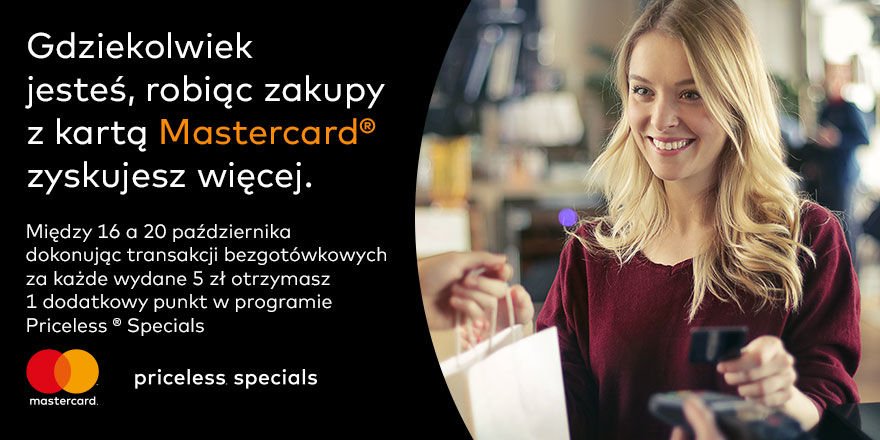 Nowe promocje dla posiadaczy kart Mastercard.