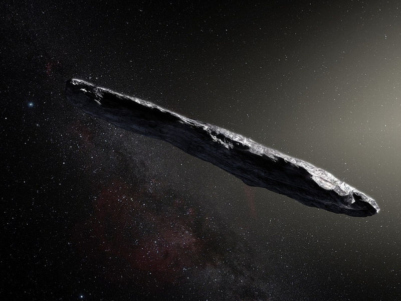 Oumuamua kosmici w Układzie Słonecznym
