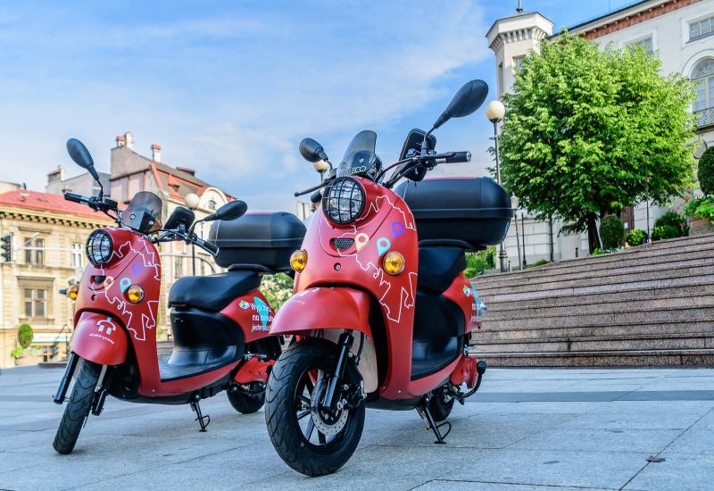 Skutery elektryczne na minuty od ING Banku Śląskiego