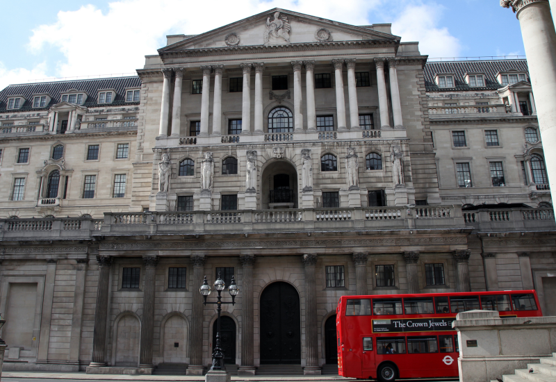 Bank of England wyzwanie