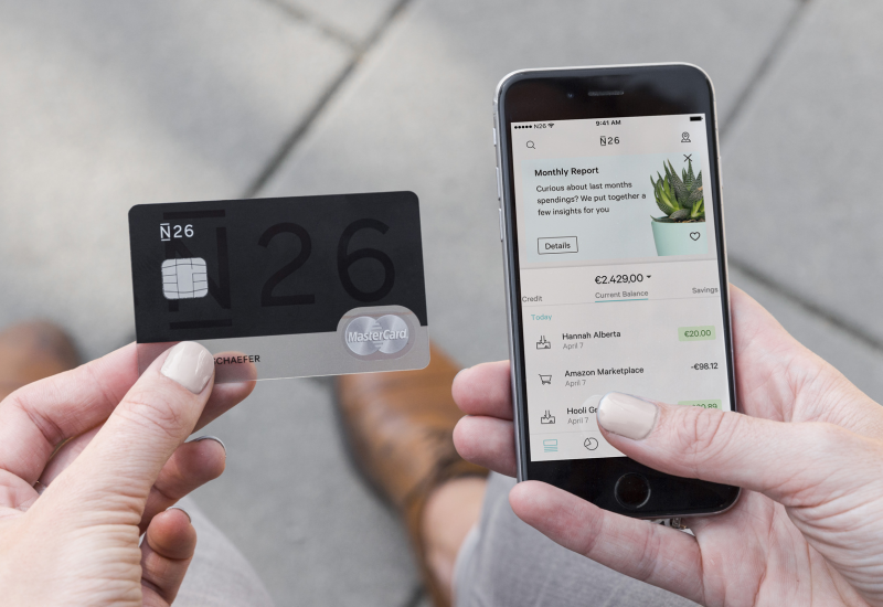Challenger bank N26 startuje w Wielkiej Brytanii