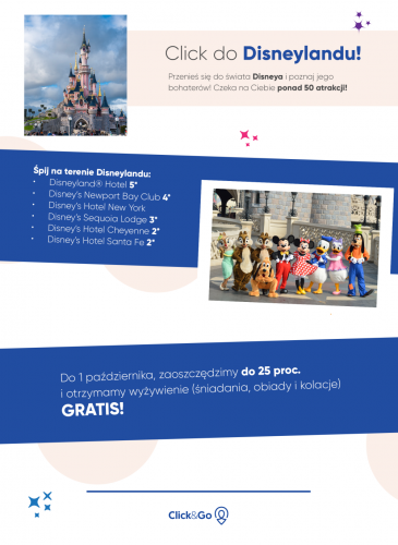 infografika Disneyland Click&Go