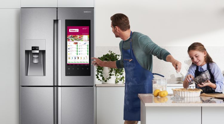 Kup lodówkę Samsung Family Hub i odbierz 1 tys. zł na zakupy w Frisco.pl