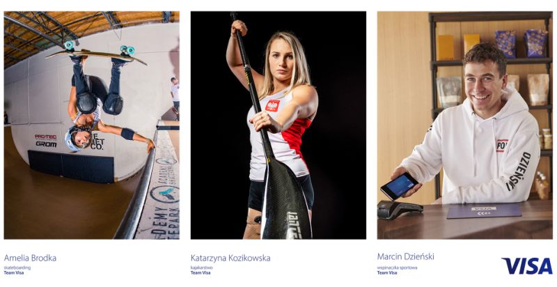 Trzech polskich sportowców dołącza do Teamu Visa na Igrzyska Olimpijskie i Paraolimpijskie Tokyo 2020