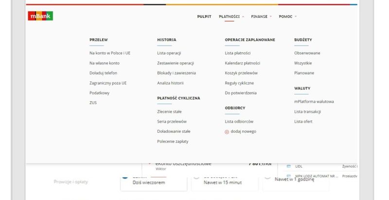 mBank wprowadza nowości w bankowości elektronicznej