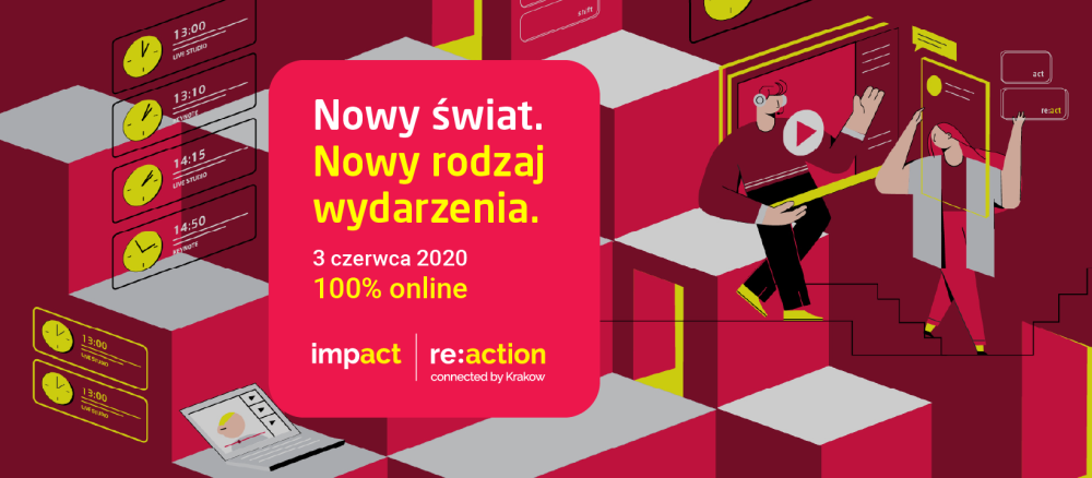 Pandemia wymusza zmiany. 3 czerwca rusza Impact re:action 2020. Źródło: Facebook Impact