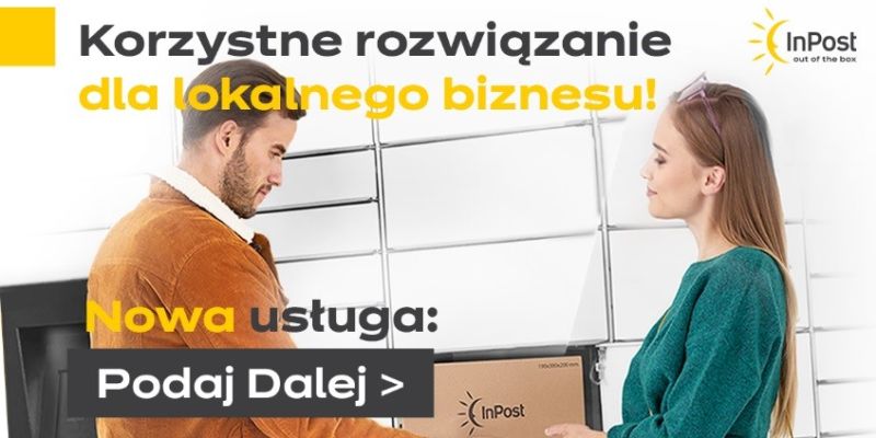 InPost wprowadza usługę "Podaj Dalej". Ułatwienie dla małego e-commerce