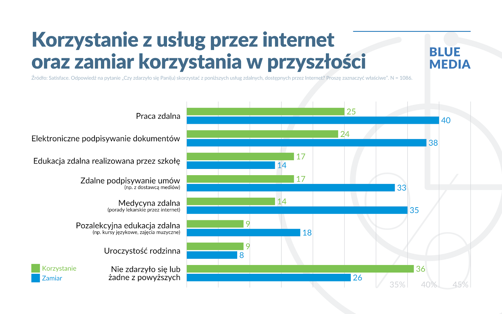Blue Media - korzystanie z usług online