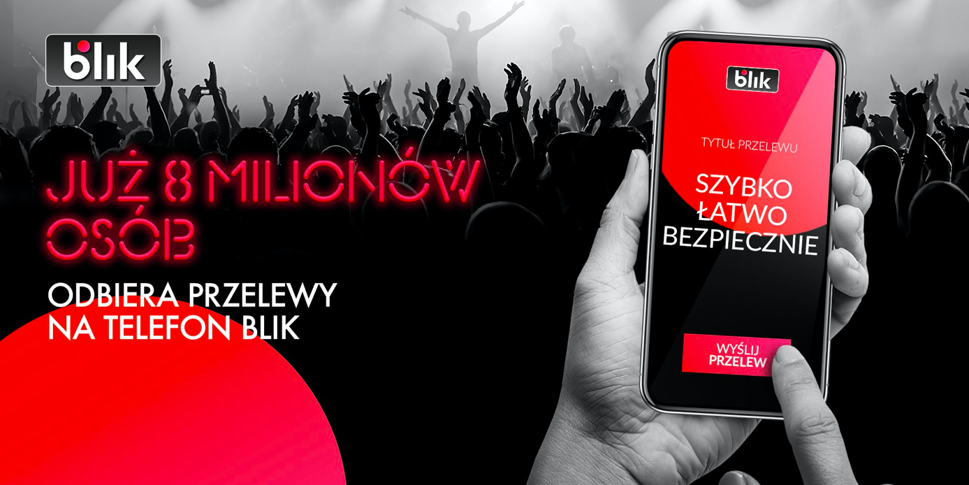 BLIK 8 mln osób