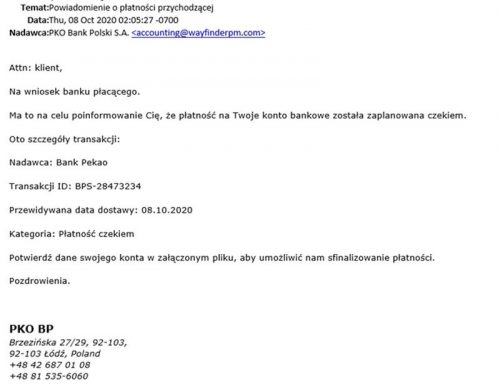 Hakerzy wzieli na celownik klientow PKO BP
