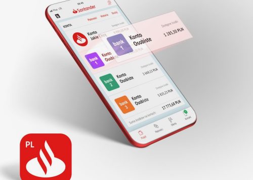 Z poziomu aplikacji Santander mobile zainicjujesz przelewy z kont w innych bankach